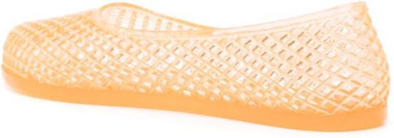 Ancient Greek Sandals Iro jelly ballerina's Oranje