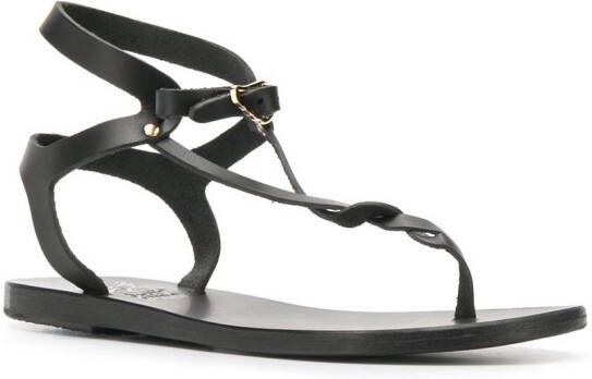 Ancient Greek Sandals Ismene sandalen Zwart