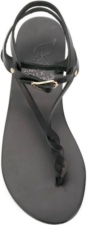 Ancient Greek Sandals Ismene sandalen Zwart