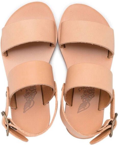 ANCIENT GREEK SANDALS KIDS Clio sandalen met open neus Beige