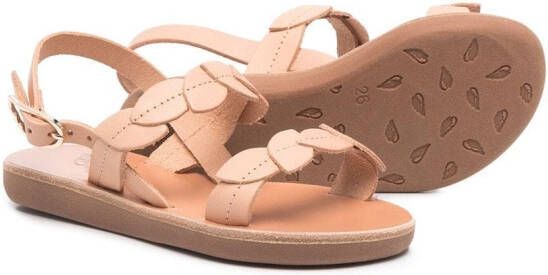 ANCIENT GREEK SANDALS KIDS Fysi sandalen met open neus Beige