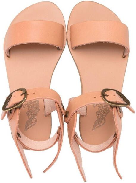 ANCIENT GREEK SANDALS KIDS Ikaria sandalen met open neus Beige