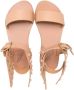 ANCIENT GREEK SANDALS KIDS Ikaria sandalen met open neus Beige - Thumbnail 3