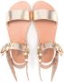 ANCIENT GREEK SANDALS KIDS Ikaria sandalen met open neus Zilver - Thumbnail 3