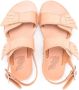 ANCIENT GREEK SANDALS KIDS Iliada sandalen met open neus Beige - Thumbnail 3