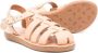 ANCIENT GREEK SANDALS KIDS Little Ektoras leather sandals Beige - Thumbnail 2