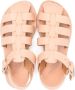 ANCIENT GREEK SANDALS KIDS Little Ektoras leren sandalen Beige - Thumbnail 3