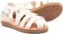ANCIENT GREEK SANDALS KIDS Little Ektoras leren sandalen Wit - Thumbnail 2