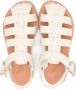 ANCIENT GREEK SANDALS KIDS Little Ektoras leather sandals Wit - Thumbnail 3