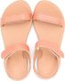ANCIENT GREEK SANDALS KIDS Little Poros leren sandalen Oranje - Thumbnail 3