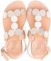 ANCIENT GREEK SANDALS KIDS Little Uranos leather sandals Goud - Thumbnail 3