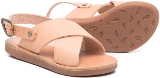 ANCIENT GREEK SANDALS KIDS Maria sandalen met open neus Beige