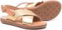 ANCIENT GREEK SANDALS KIDS Maria sandalen met open neus Goud - Thumbnail 2