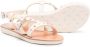 ANCIENT GREEK SANDALS KIDS Sofia sandalen verfraaid met kristallen Wit - Thumbnail 2