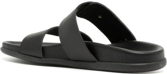 Ancient Greek Sandals Latria leren sandalen Zwart