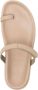Ancient Greek Sandals Leren teenslippers Beige - Thumbnail 4