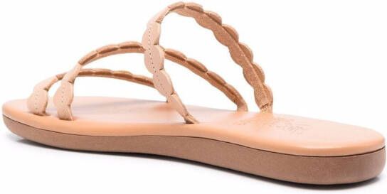 Ancient Greek Sandals Leren sandalen Beige