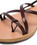 Ancient Greek Sandals Leren sandalen Bruin - Thumbnail 4