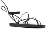 Ancient Greek Sandals Leren sandalen Zwart - Thumbnail 2