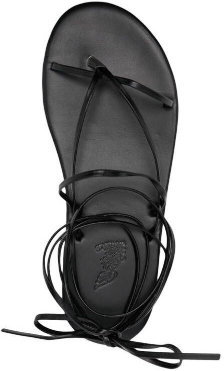 Ancient Greek Sandals Leren sandalen Zwart
