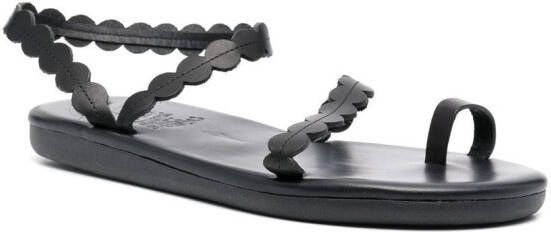 Ancient Greek Sandals Leren sandalen Zwart