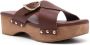 Ancient Greek Sandals Marilisa klompen met studs Bruin - Thumbnail 2