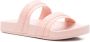 Ancient Greek Sandals Meli slippers met dubbele bandjes Roze - Thumbnail 2