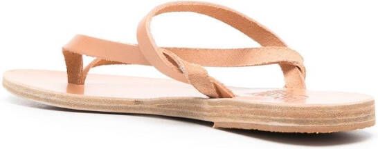 Ancient Greek Sandals Mirsini teenslippers Beige