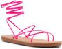 Ancient Greek Sandals multi-way strap leather sandals Roze - Thumbnail 2