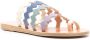 Ancient Greek Sandals Niki Onda leren sandalen Blauw - Thumbnail 2