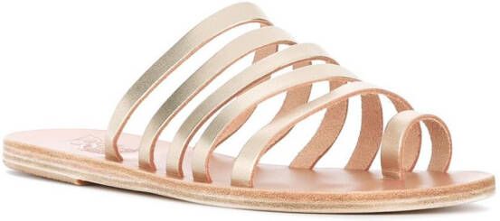 Ancient Greek Sandals Niki sandalen Metallic