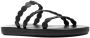 Ancient Greek Sandals Oceanis leren sandalen Zwart - Thumbnail 2