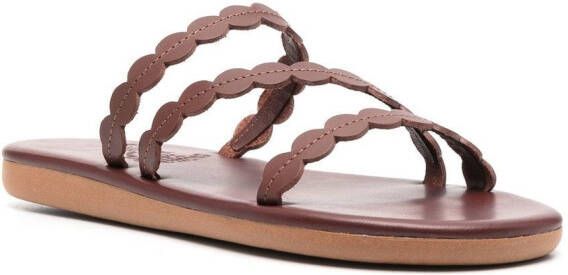 Ancient Greek Sandals Oceanis sandalen met bandje Bruin