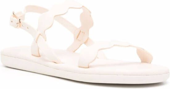Ancient Greek Sandals Sandalen met gewelfde bandjes Beige