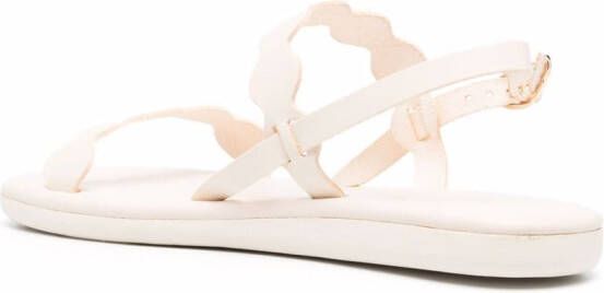 Ancient Greek Sandals Sandalen met gewelfde bandjes Beige