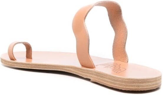 Ancient Greek Sandals Sandalen met open neus Beige