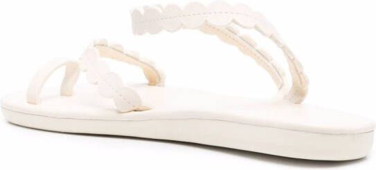 Ancient Greek Sandals Sandalen met teenbandje Beige