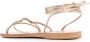 Ancient Greek Sandals Sandalen verfraaid met kristal Goud - Thumbnail 3