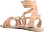 Ancient Greek Sandals Satira flat sandals Beige - Thumbnail 3