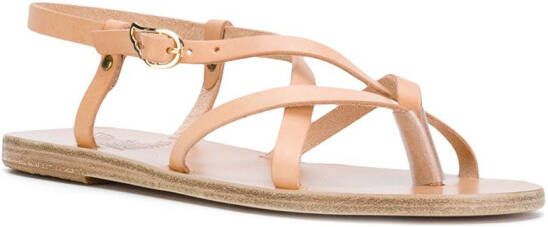 Ancient Greek Sandals Semele flat sandals Beige