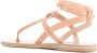 Ancient Greek Sandals studded T-bar sandals Beige - Thumbnail 3