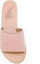 Ancient Greek Sandals Taygete flat sandals Roze - Thumbnail 4