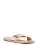 Ancient Greek Sandals Thais slip-on metallic sandalen Bruin - Thumbnail 2
