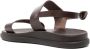 Ancient Greek Sandals Timon leren sandalen Bruin - Thumbnail 3