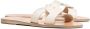 Ancient Greek Sandals white Desmos double strap leather sandals Wit - Thumbnail 3