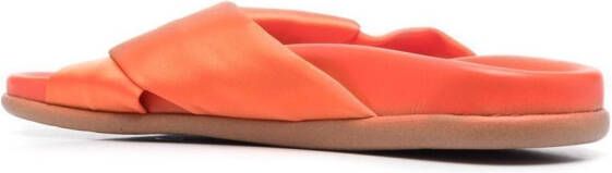 Ancient Greek Sandals Whitney sandalen met kruisbandjes Oranje