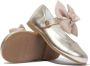 ANDANINES Ballerina's verfraaid met strik Goud - Thumbnail 4