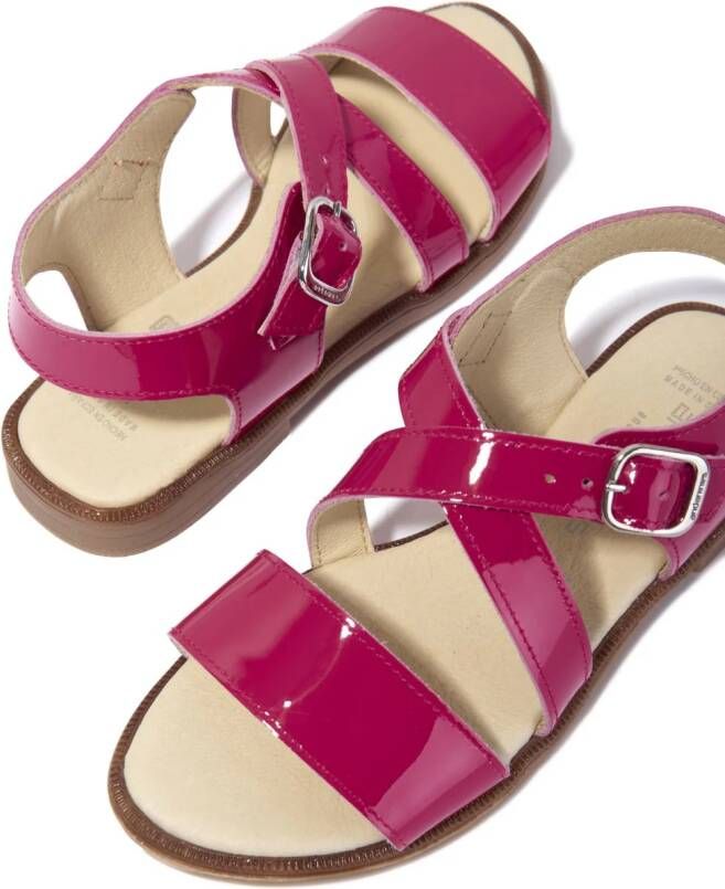 ANDANINES Leren sandalen Roze