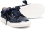 ANDANINES Sneakers met glitter Blauw - Thumbnail 2