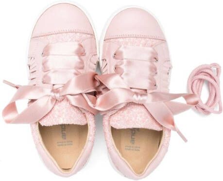ANDANINES Leren sneakers Roze